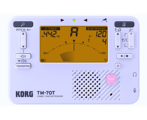 Korg TM-70T White