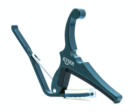 Kyser Capotasto Fender Quick Change per Chitarra Elettrica Sherwood Green