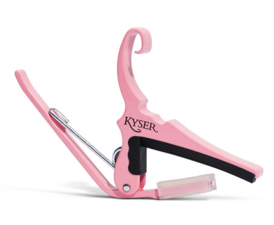 Kyser Capotasto Quick-Change per chitarra acustica pink