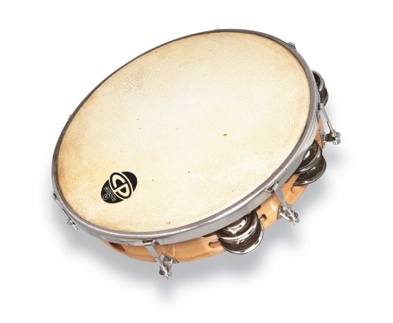 Latin Percussion CP391 - CP Tamburello a Doppia Fila Accordabile da 10