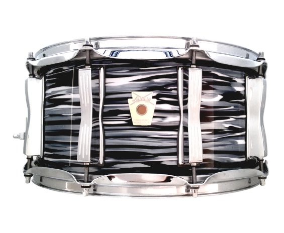 Ludwig LS401 - Classic Maple Snare Drum in Black Oyster Pearl