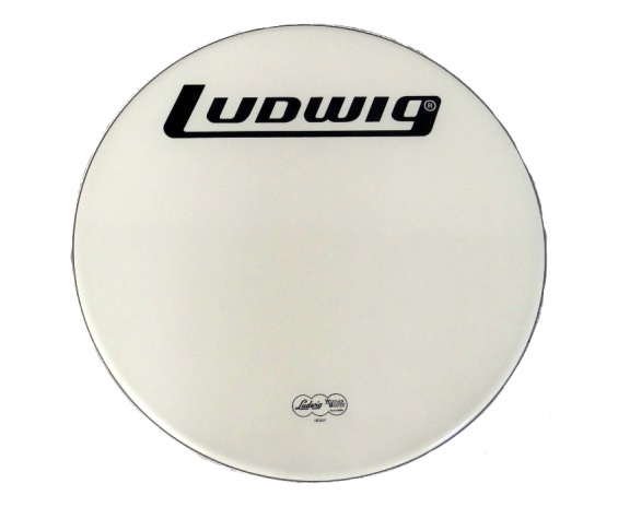 Ludwig LW4224 - Pelle Smooth White per Grancassa da 24