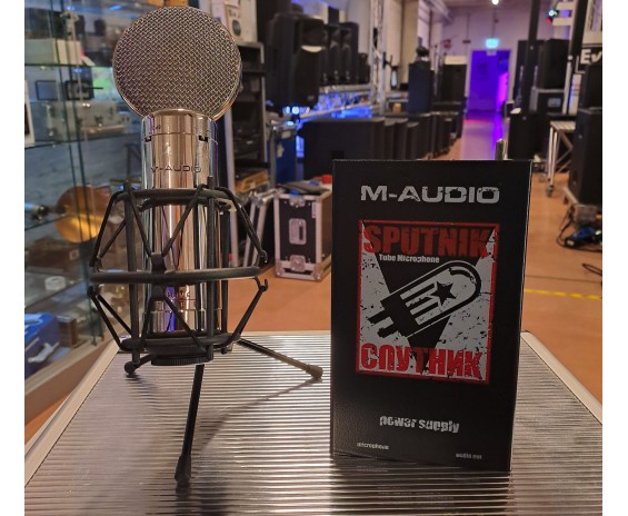 M-audio Sputnik Vacuum Tube Condenser Microphone ( ex demo)