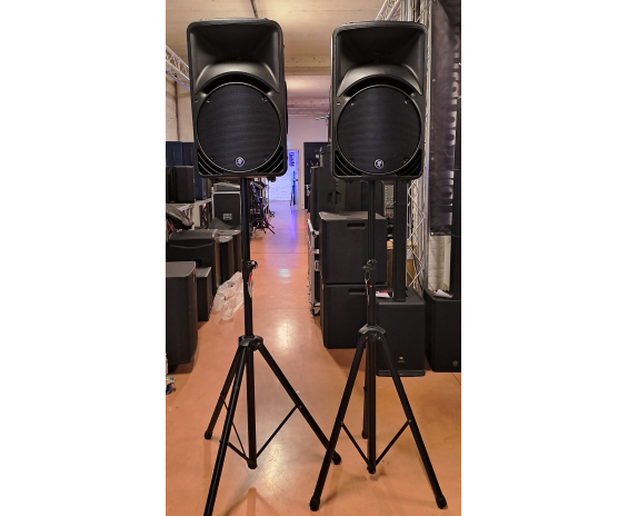 Mackie SRM450v2 + aste