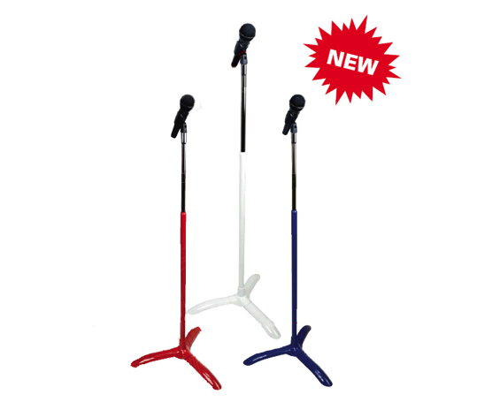 Manhasset Chorale Microphone Stand Red