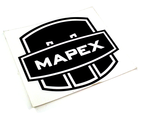 Mapex PMKM2032 - Logo Mapex Nero Adesivo