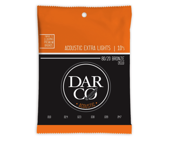 Martin D510 Darco Acoustic Extra Light Bronze 10-47
