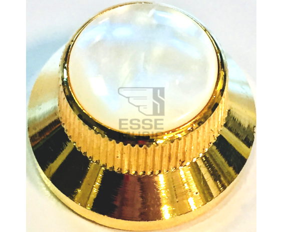Parts Knob Stratocaster style , Gold