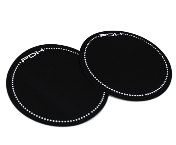 Pdh S-102 - Protezione adesiva pelle grancassa per pedale singolo - Nero