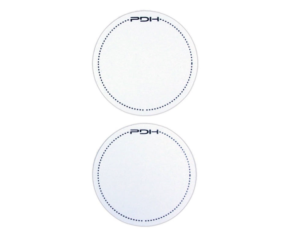 Pdh S-104 - Bass Drumhead Adhesive Protection For Single Pedal - White