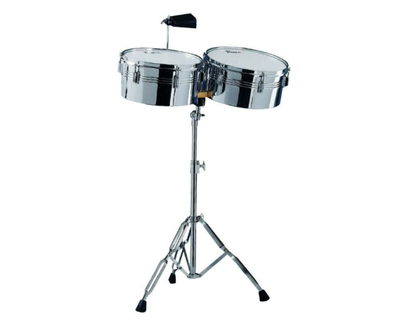 Peace Set Timbales e Cowbell con Supporto TB-1