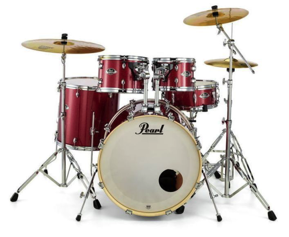 Pearl Export EXX705NBR/C704 With Hardware And Sabian SBR Cymbal Set