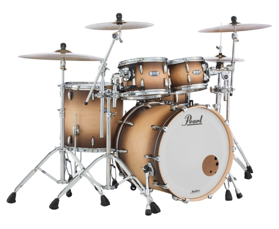Pearl MCT924XEP/C351 - Batteria Masters Complete - Masters Complete Drumset in Satin Natural Burst