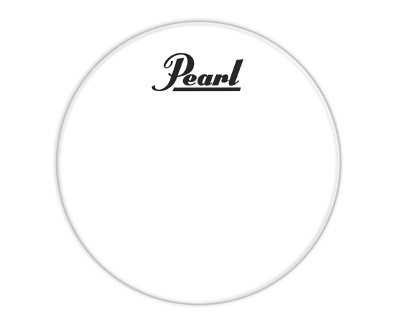Pearl PTH-20CEQPL - Pelle Bianca Coated per Grancassa da 20