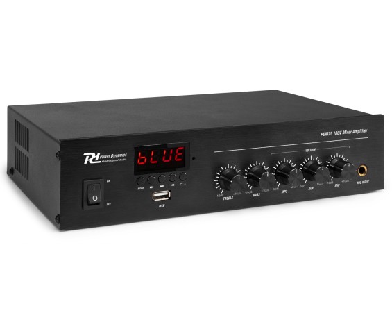 Power Dynamics PDM25 MIXER-AMPLIFICATORE 100V CON BT E LETTORE MULTIMEDIALE 25W