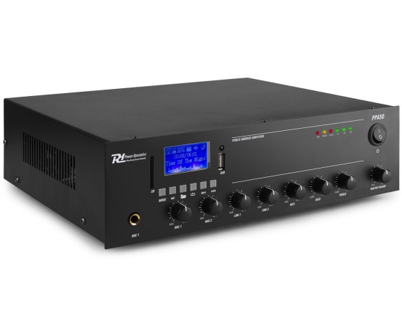Power Dynamics PPA50 MIXER-AMPLIFICATORE 100V 50W