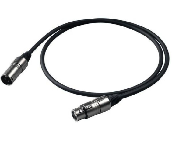 Proel BULK250LU05 XLR-XLR Cable 0,5 Meters