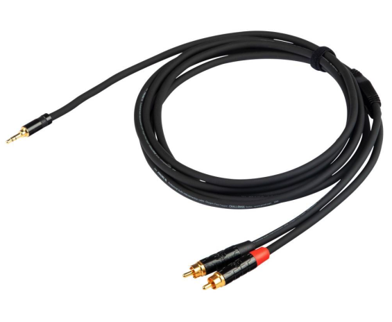 Proel CHLP215LU15 Mini Jack Stereo - 2x RCA Cable 1,5 Meters