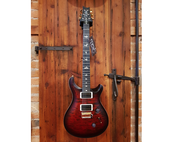 Prs Custom 24 10 top  Wood Library Fire Red Burst