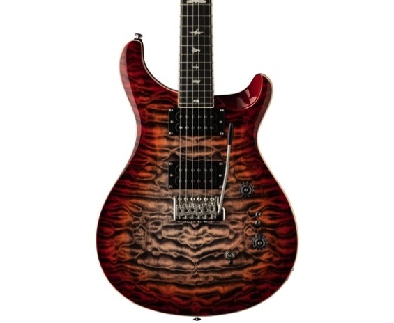 Prs SE Custom 24-08 Quilt Charcoal Cherry Burst 2025