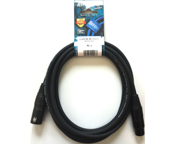 Reference MCR5-BK-MF-3 Microphone Cable 3 Mt