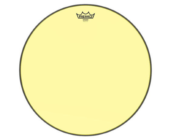 Remo BE-0318-CT-YE - Emperor Colortone Yellow 18”