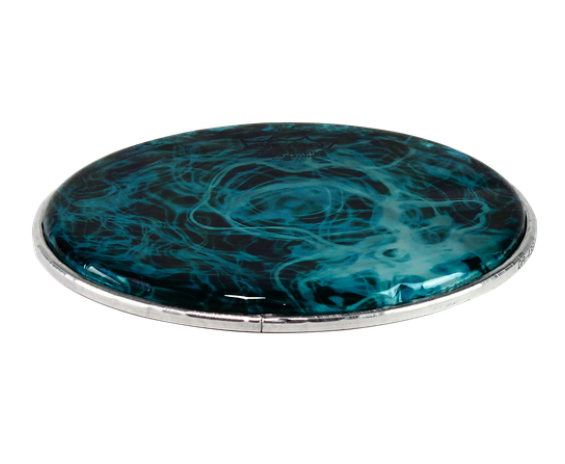 Remo DA-4387-SC018 - DX Skyndeep Clear Tone Turquoise Mist Graphic 8.75