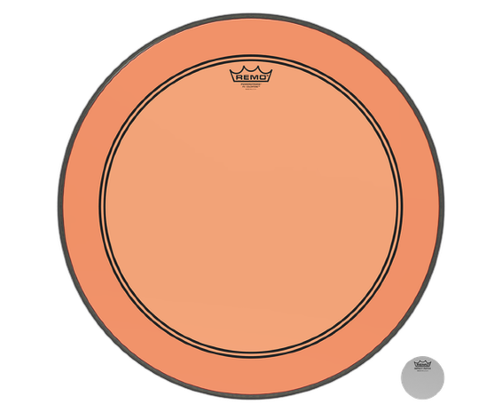 Remo P3-1322-CT-OG - Powerstroke 3 Colortone Orange 22”