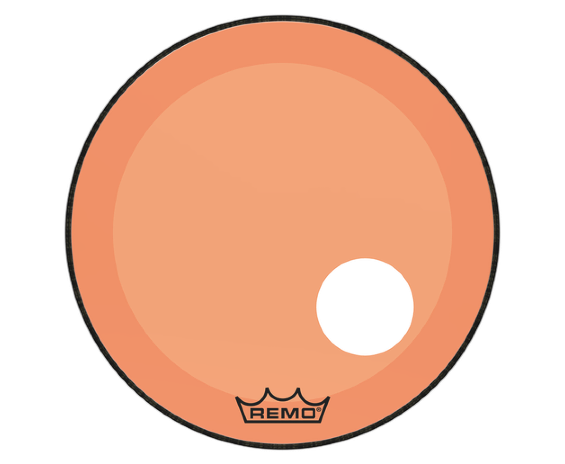 Remo P3-1322-CT-OGOH - Powerstroke 3 Colortone Orange 22”