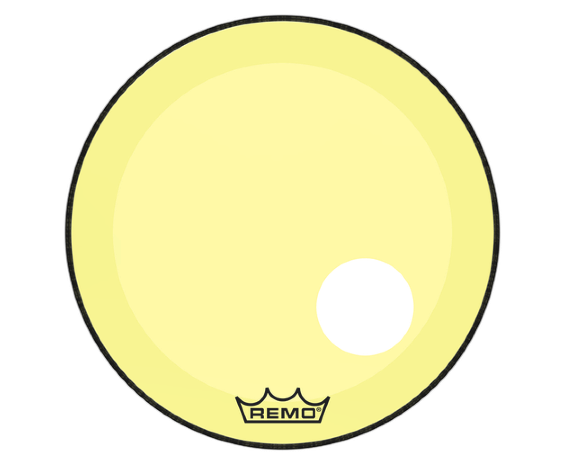 Remo P3-1322-CT-YEOH - Powerstroke 3 Colortone Yellow 22”