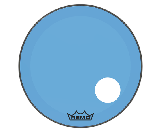 Remo P3-1324-CT-BUOH - Powerstroke 3 Colortone Blue 24”
