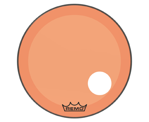 Remo P3-1324-CT-OGOH - Powerstroke 3 Colortone Orange 24”