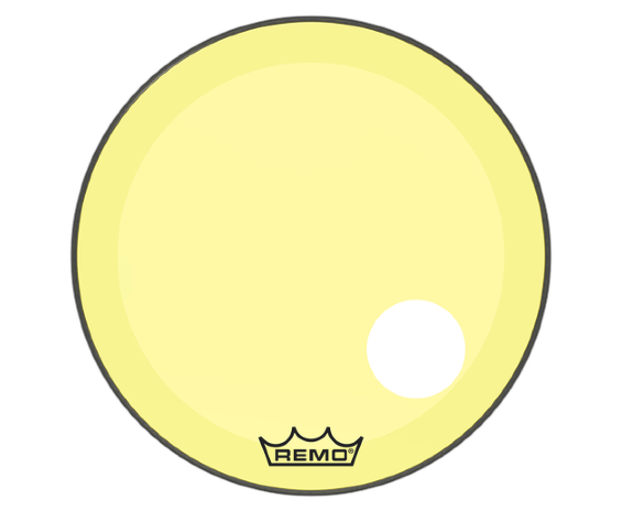 Remo P3-1324-CT-YEOH - Powerstroke 3 Colortone Yellow 24”