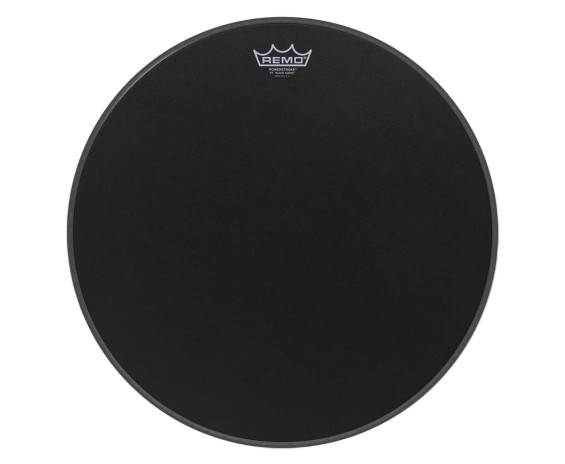 Remo P3-1818-ES - Powerstroke 3 Black Suede 18”