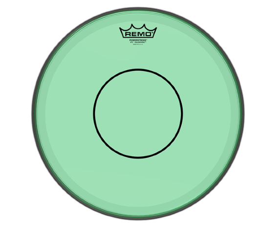 Remo P7-0314-CT-GN - Powerstroke 77 Colortone Green 14”