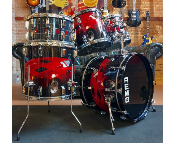 Remo Quadura Lamborghini Drumset