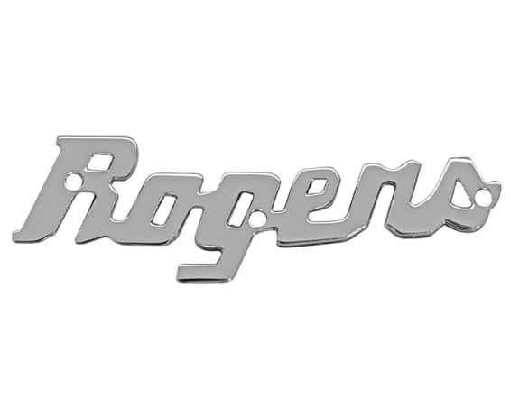 Rogers No. 5SLOGO - Script Logo Badge