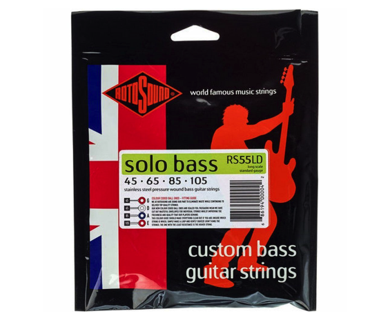 Rotosound RS-55LD Solo Bass Stainless Steel