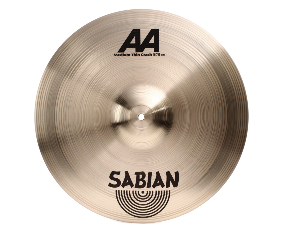 Sabian AA Medium Thin Crash 18