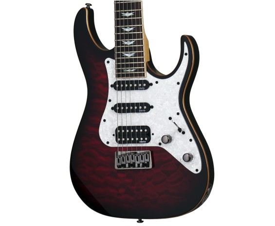 Schecter Banshee Extreme 7 Black Cherry Burst