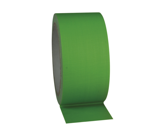 Showtec gaffa tape neon green 25mt