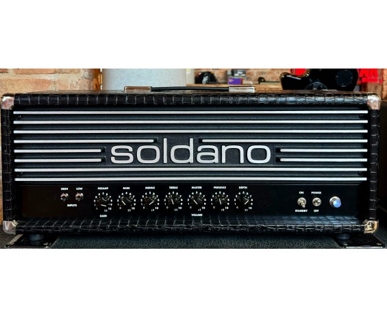 Soldano Avenger A-100 Crocodile Skin