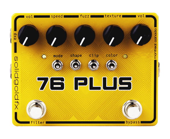 Solid Gold Fx 76 Plus-Octave Up Fuzz & Filter