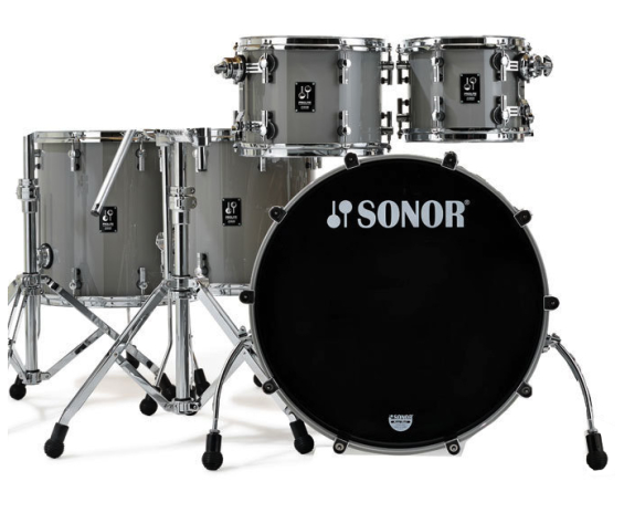 Sonor ProLite PL SSE Stage S - Limited Edition (50 Kit) Drumset in Solid Grey