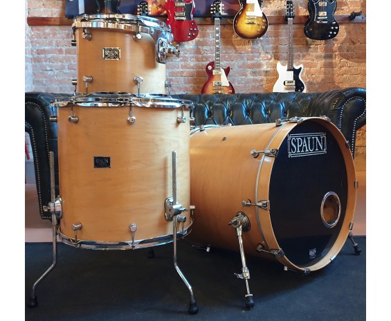 Spaun Drum Co. Custom - 3 Maple Shell Drumset