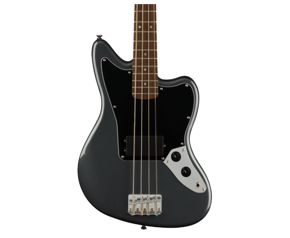 Squier Affinity Jaguar Bass H LRL Charcoal Frost Metallic