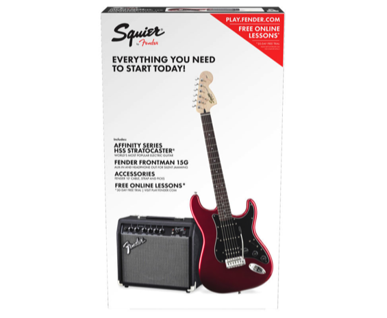 Squier Affinity Stratocaster HSS Car Pack