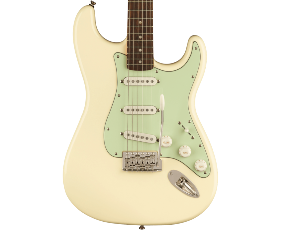 Squier Fsr Classic Vibe '60s Stratocaster, Laurel Fingerboard, Mint Pickguard, Olympic White