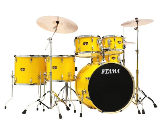 Tama IP62H6W-ELY -  Imperial Star 6 Shell Drumset Electric Yellow