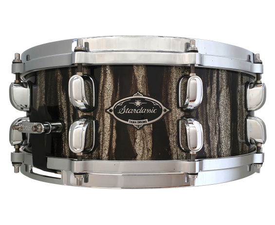 Tama PLS55-BCS - Starclassic Performer B/B Snare Drum in Black Clouds & Silver Linings